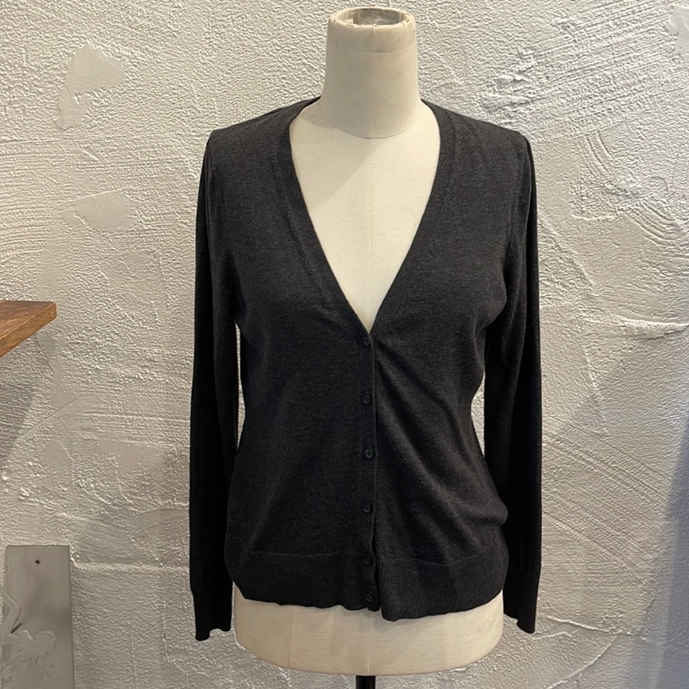 OLD NAVY CHARCOAL GREY CARDIGAN